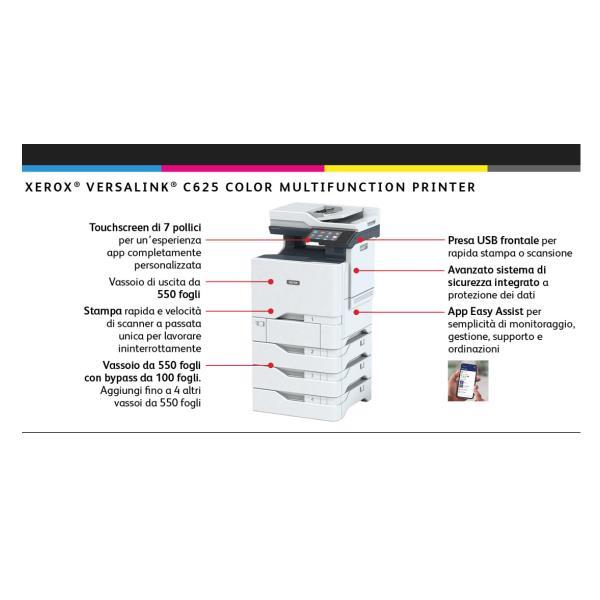 Xerox VersaLink C625 - Stampante multifunzione - colore …